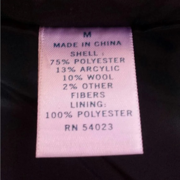 NWT! Women's Coat Piperlime By Pim + Larkin -black, white, gray plaid Medium - Picture 9 of 9